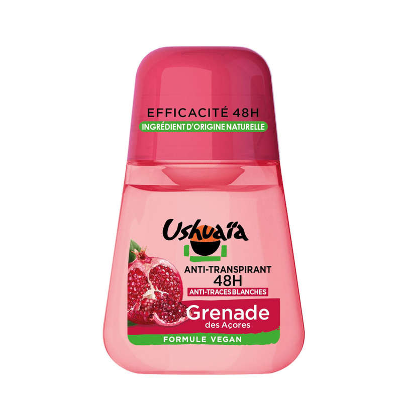 Ushuaia Déodorant Bille 48h Grenade des Açores 50ml