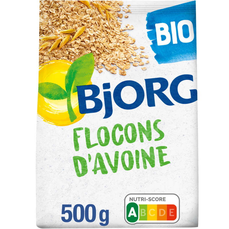 Bjorg Flocons d'Avoine Complète Bio 500g