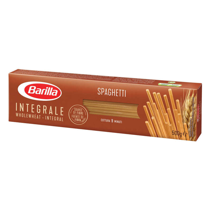 Barilla Integrale Pâtes Spaghetti au blé complet 500g