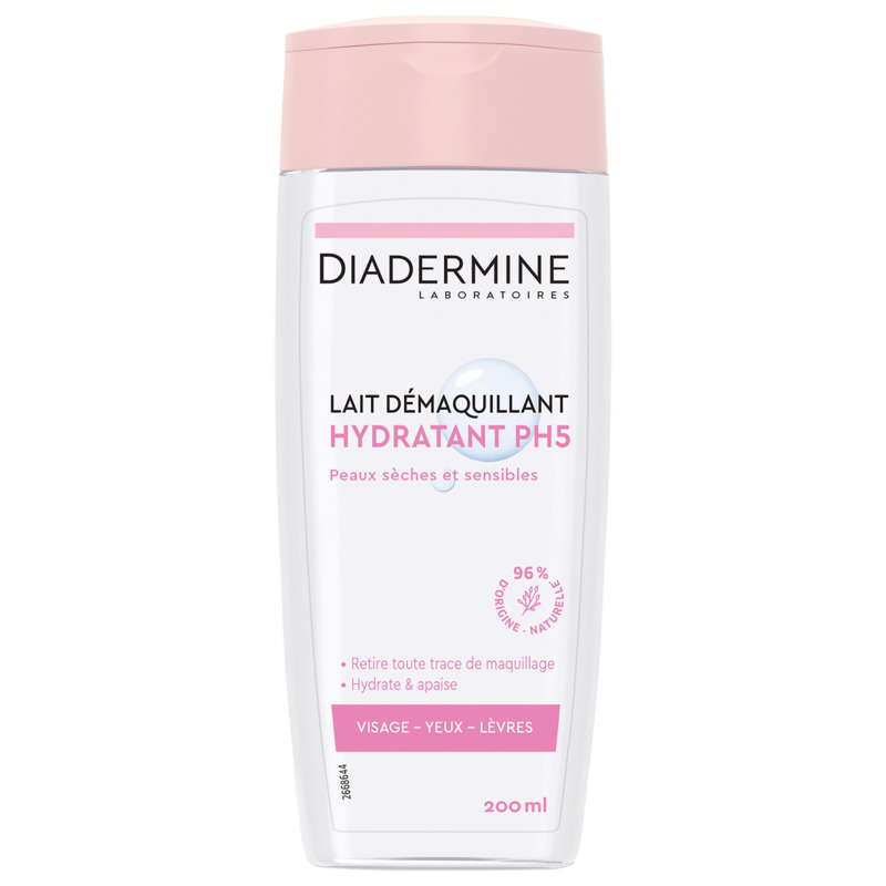 Diadermine Lait Démaquillant Hydratant 200 ml