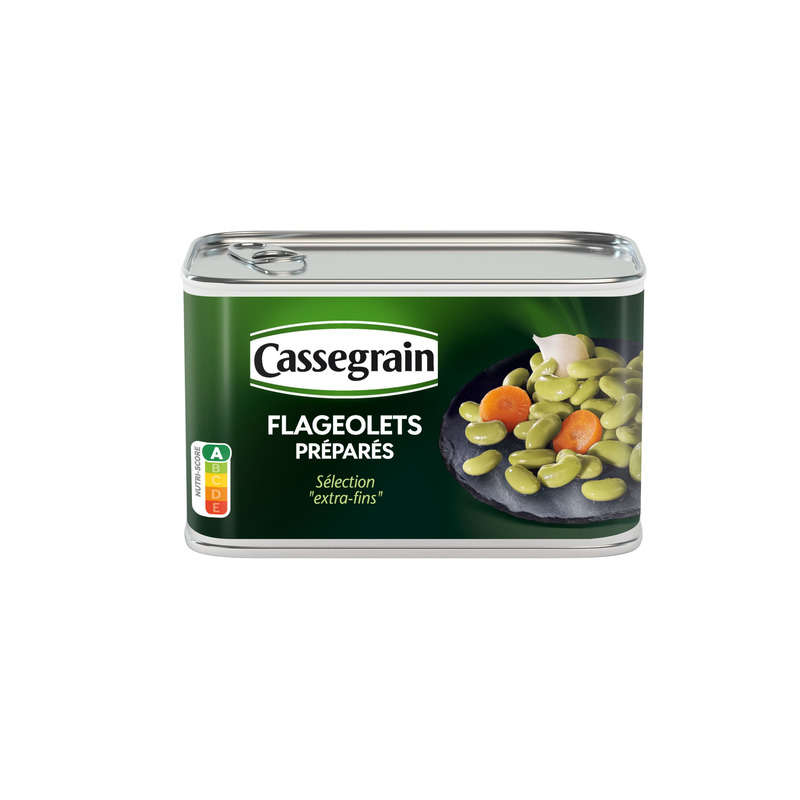 Cassegrain Flageolets Préparés Extra-Fins 265g