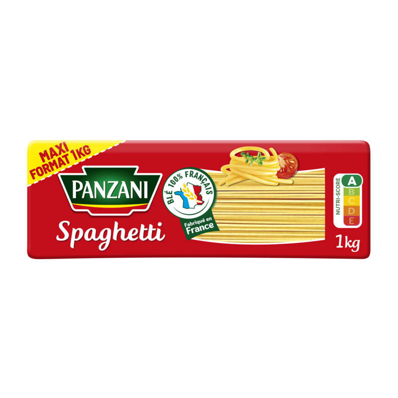 Panzani spaghetti maxi format 1kg