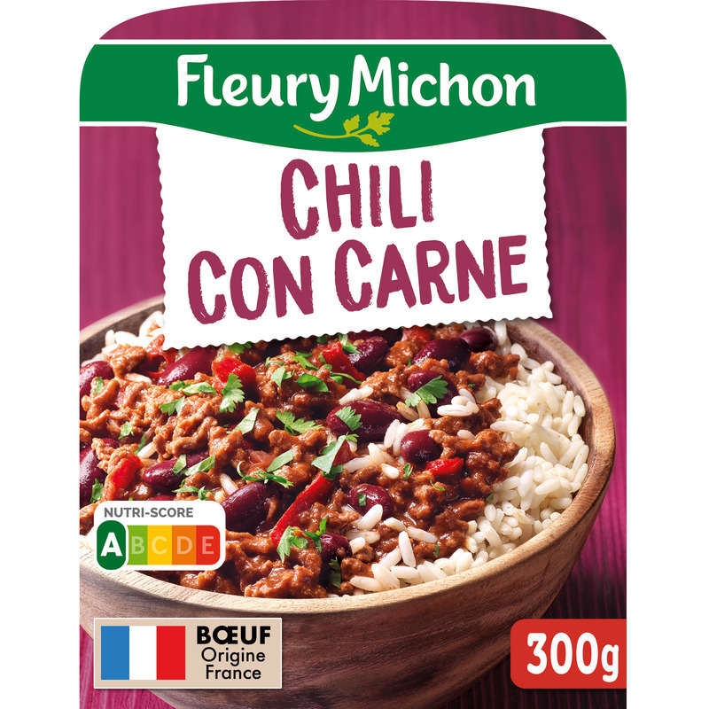 Fleury Michon Chili Con Carne Et Riz 300 G