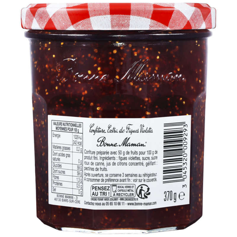 Bonne Maman Confiture aux Figues Violettes 370g