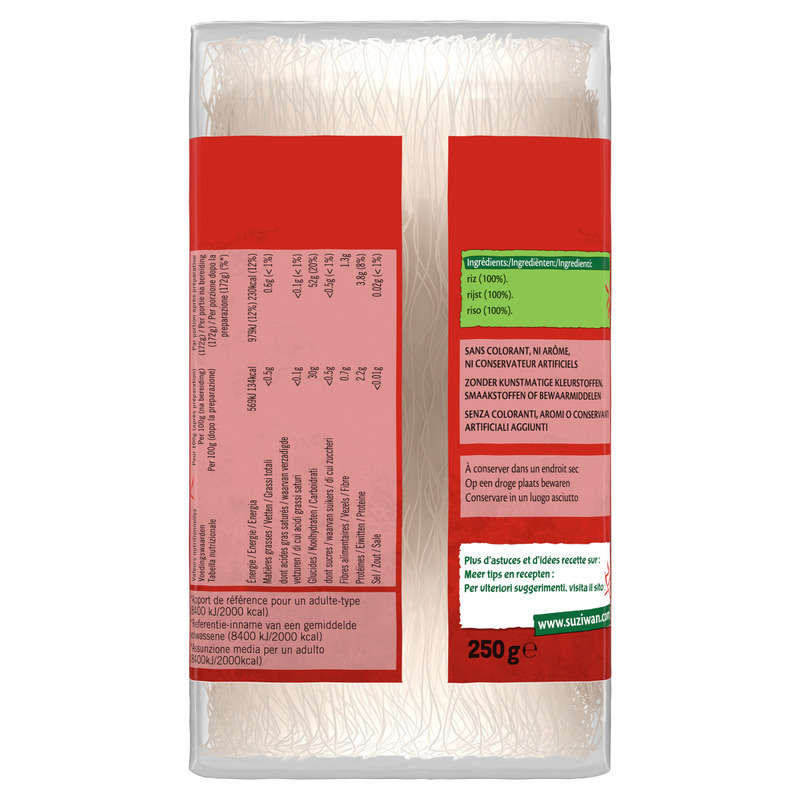 Suzi Wan Vermicelles de Riz 250g