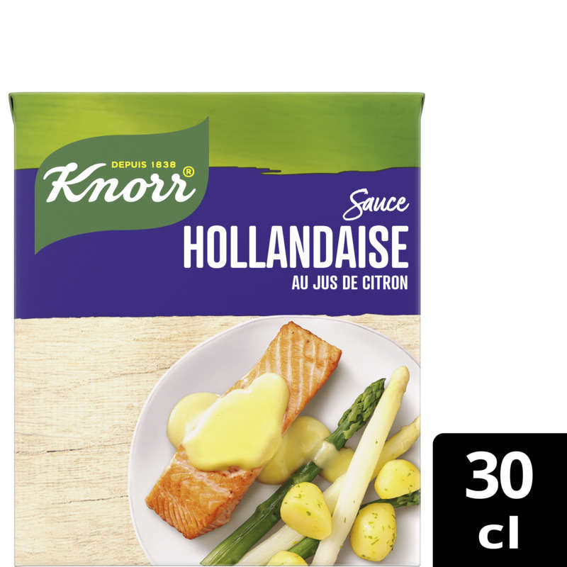 Knorr Hollandaise Sauce with Lemon Juice 30cl Brick