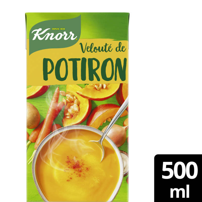 Knorr Soupe Liquide Velouté Potiron Crème Fraîche 50cl