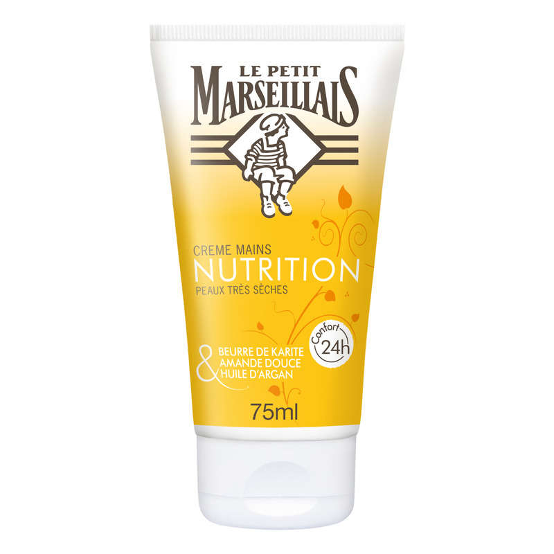 Le petit Marseillais Crème mains nourrissante, peaux très sèches 75ml