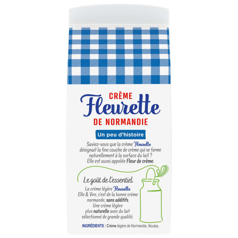 Elle&Vire crème fleurette légère 33cl