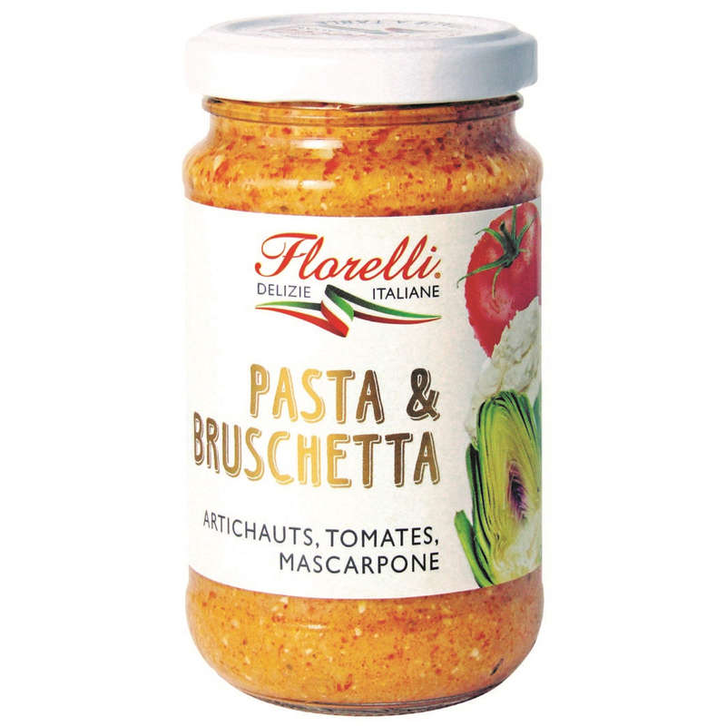 Florelli Sauce à base d'artichauts, tomate, mascarpone 190g