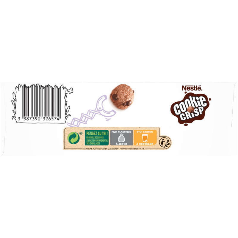 Nestlé Cookie Crisp Céréales 375G