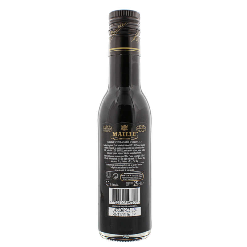 Maille Velours De Vinaigre Balsamique De Modène 25 Cl