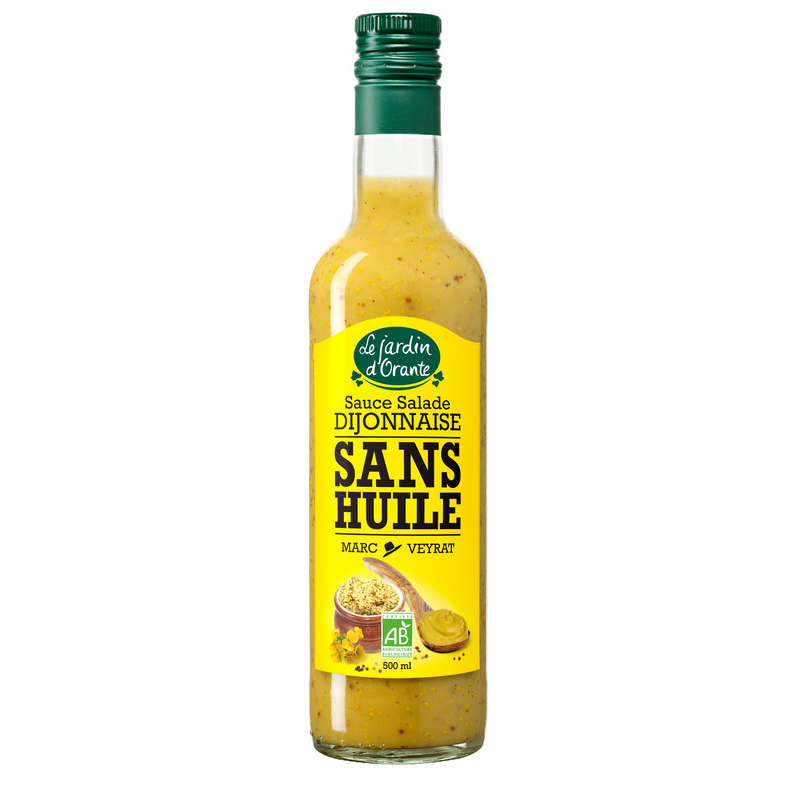 Le jardin d'Orante sauce salade Dijonnaise sans huile bio 50cl