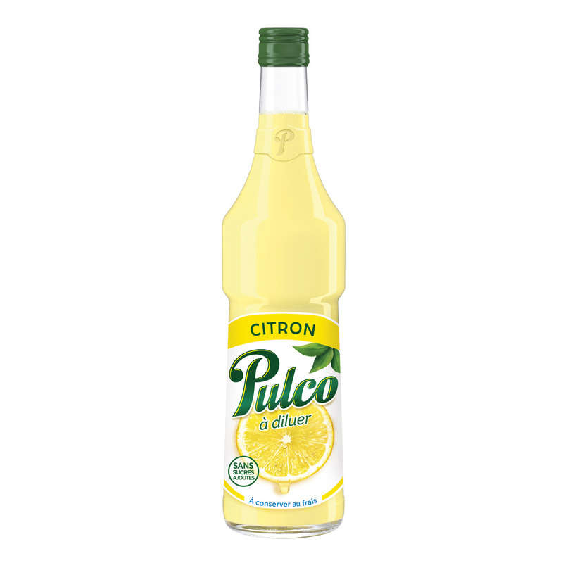 Pulco Citron boisson à diluer la bouteille de 70 cl