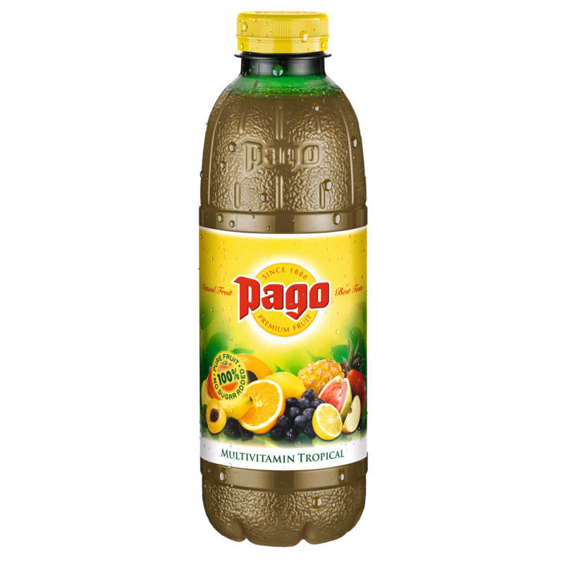 Pago cocktail tropical multivitaminé la bouteille de 75cl