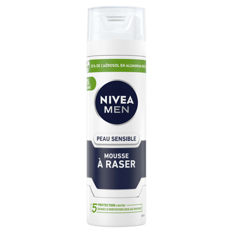 Nivea Men Mousse À Raser Peaux Sensible 200Ml