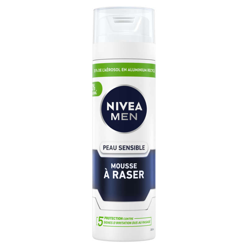 Nivea Men Mousse À Raser Peaux Sensible 200Ml