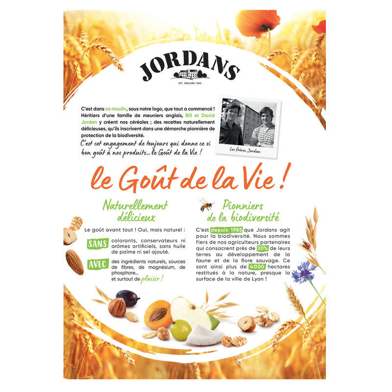 Jordans Special Muesli 30% Fruits & Noix 750G