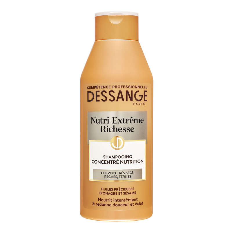 Dessange Shampooing Nutri-Extrême Richesse Nutrition Cheveux Secs 250ml