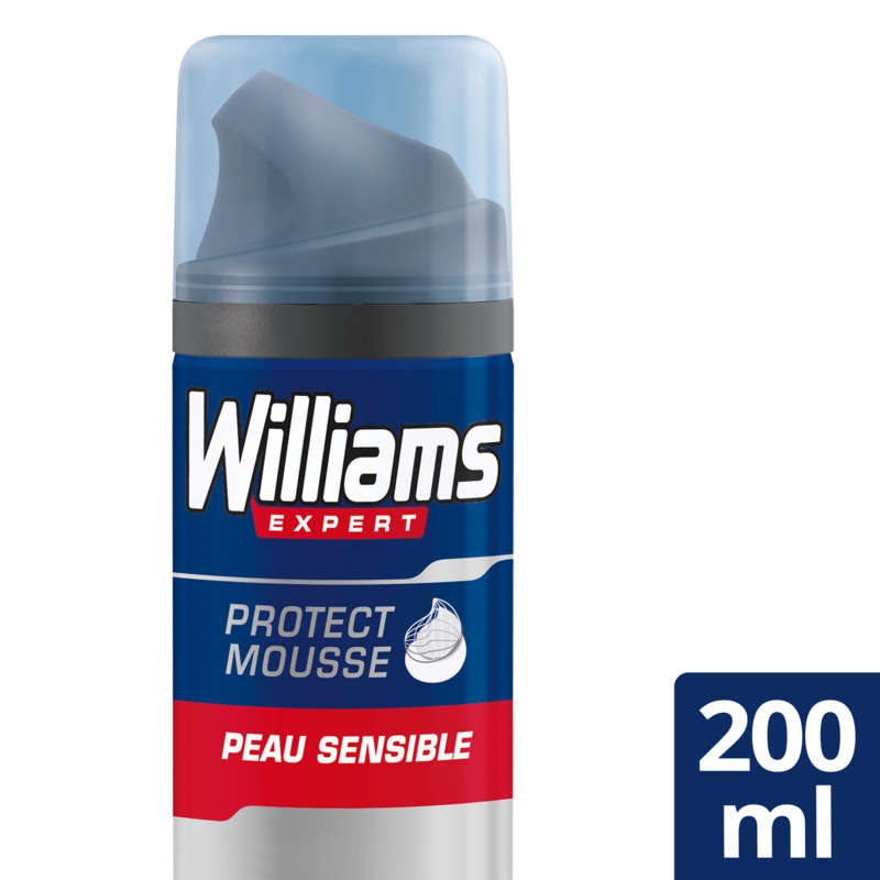 Williams Mousse À Raser Peau Sensible 200Ml