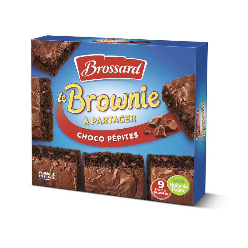 Brossard Brownie au chocolat et pépites de chocolat 285g