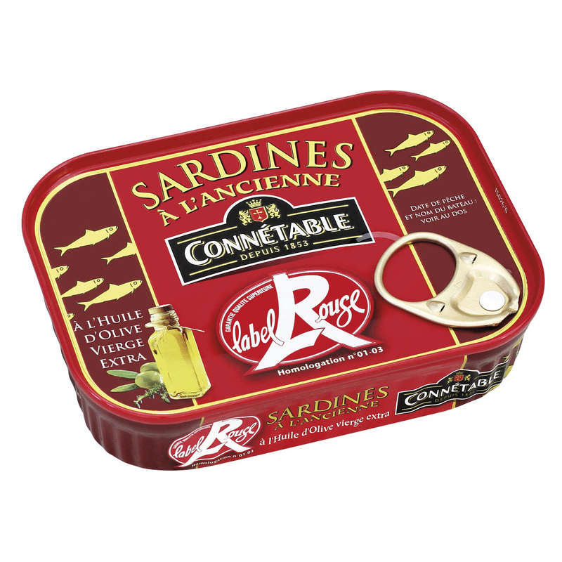 Constable 1/5 Sardines in Extra Virgin Olive Oil Red Label 135G