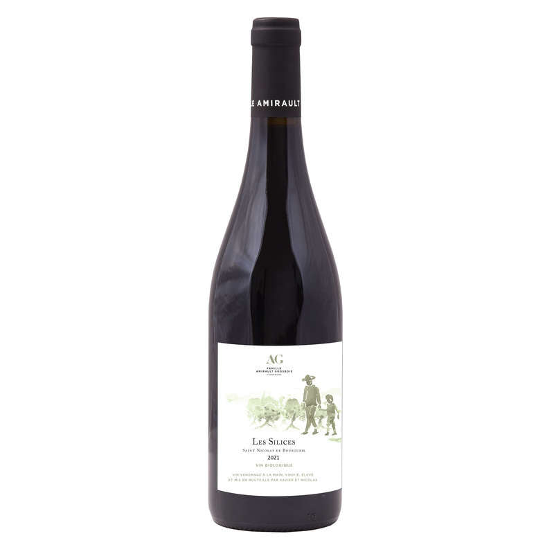 Amirault-Grosbois Aop Saint-Nicolas De Bourgueil Organic Red Wine 75Cl