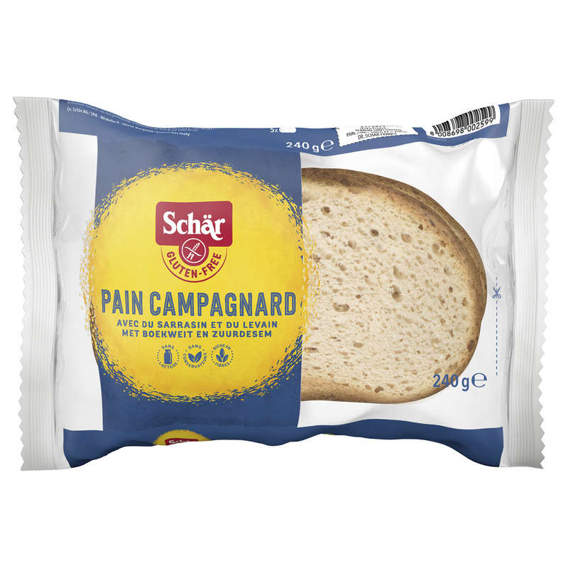 Schär Gluten Free Country Bread 240G