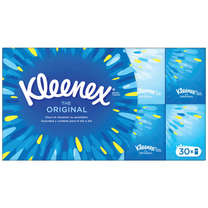 Kleenex Mouchoirs Étuis Original X30