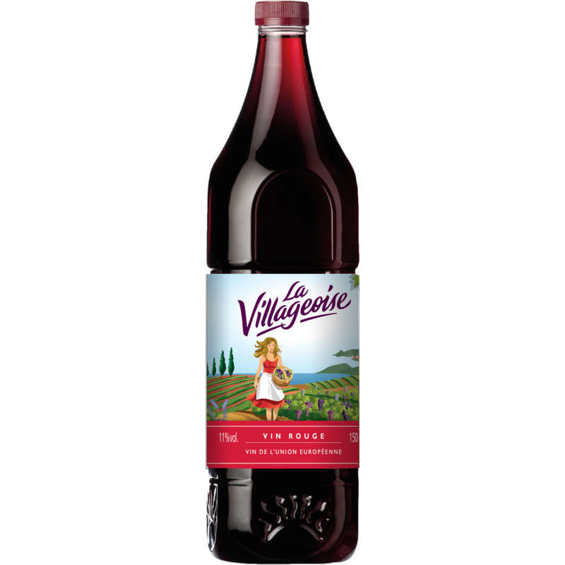 La Villageoise Table Wine of the European Community, Red 150cl