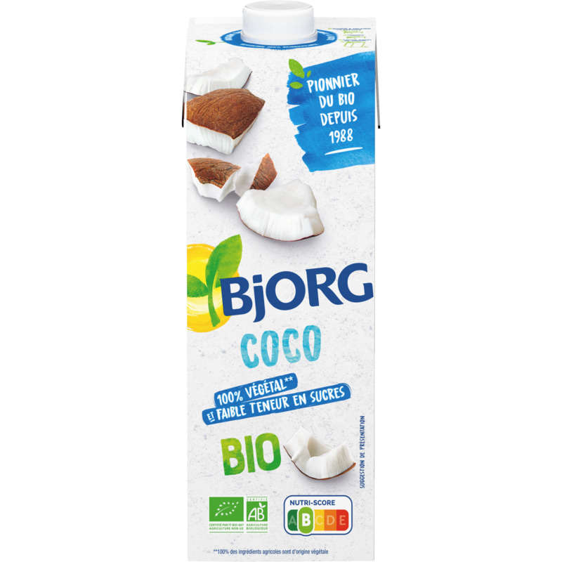 Bjorg Boisson végétale coco bio 1L