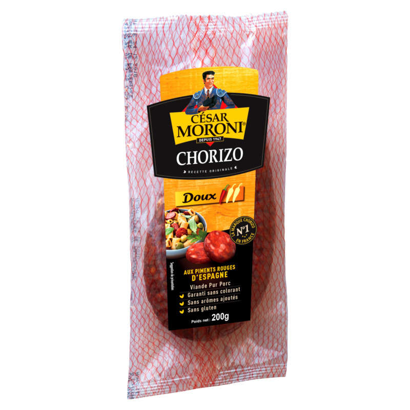 César Moroni Chorizo doux 200g