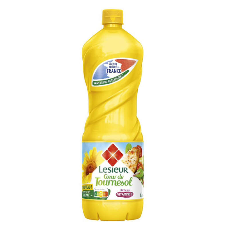 Lesieur sunflower heart oil 1l