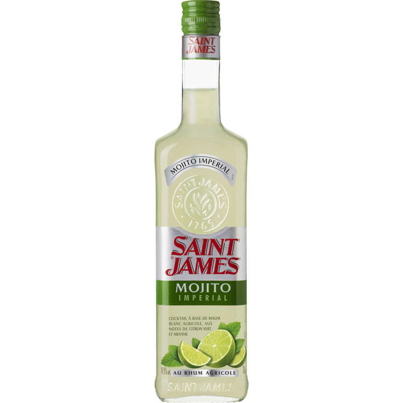 Saint James Cocktail Mojito Impérial 14,9%Vol. 70cl