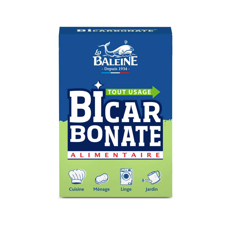 La Baleine Bicarbonate food cardboard case 800g