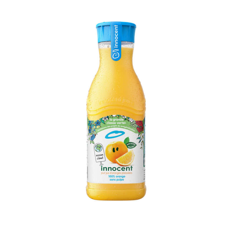 Innocent orange juice without pulp 900ml jar