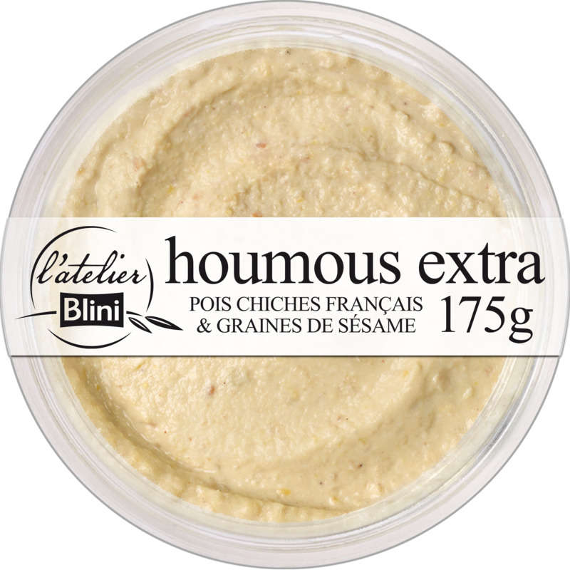 Atelier blini houmous extra le pot de 175g