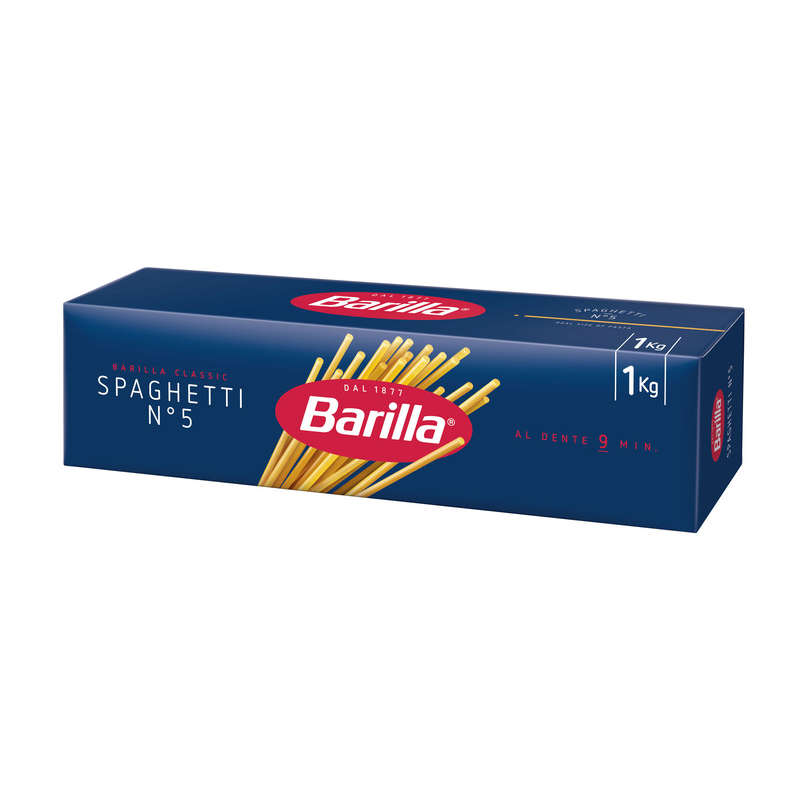 Barilla Pâtes Spaghetti n°5 1kg