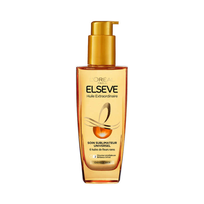 Elseve Huile Cheveux Soin Sublimateur Universel Fleurs Rares 100ml