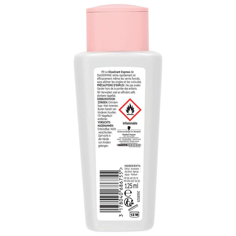 Diadermine Dissolvant Express 125 Ml