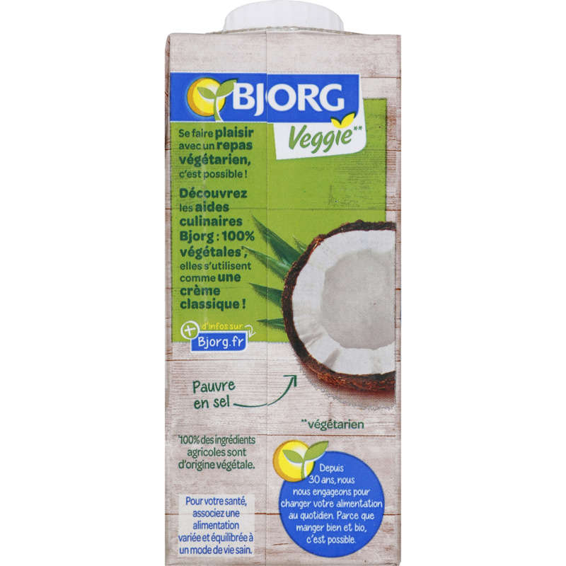 Bjorg Lait de coco fluide bio 200ml