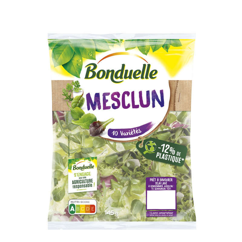 Bonduelle mesclun 10 variétés 145g