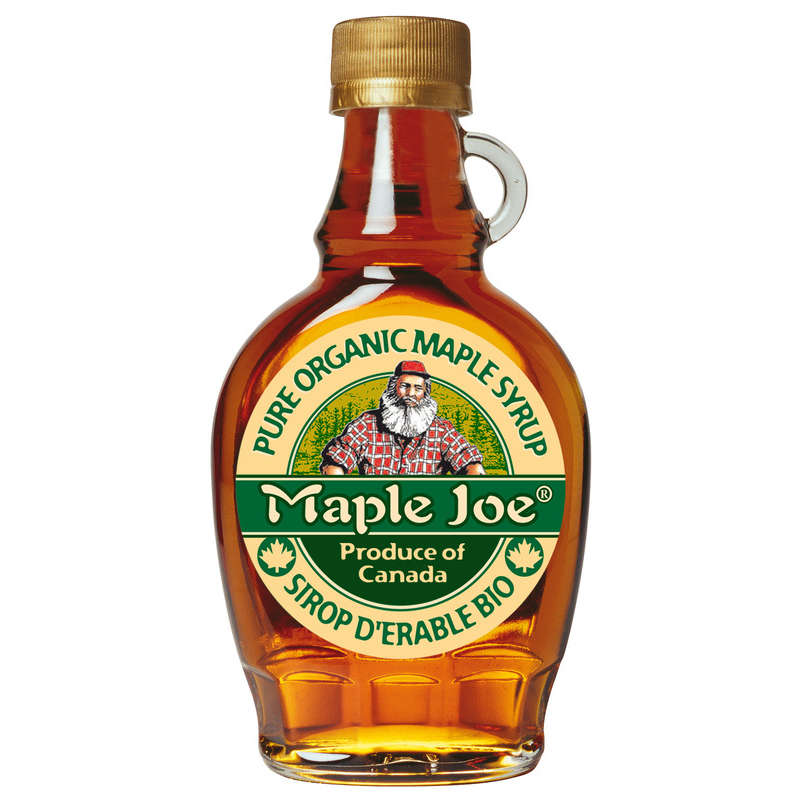 Maple Joe Sirop d'Erable Bouteille Bio 250g