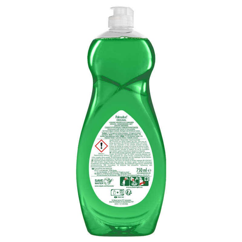 Palmolive Original Liquide Vaisselle À L'Amande Douce 750Ml