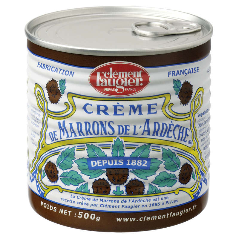 Clement Faugier Crème De Marrons De L'Ardèche 500G