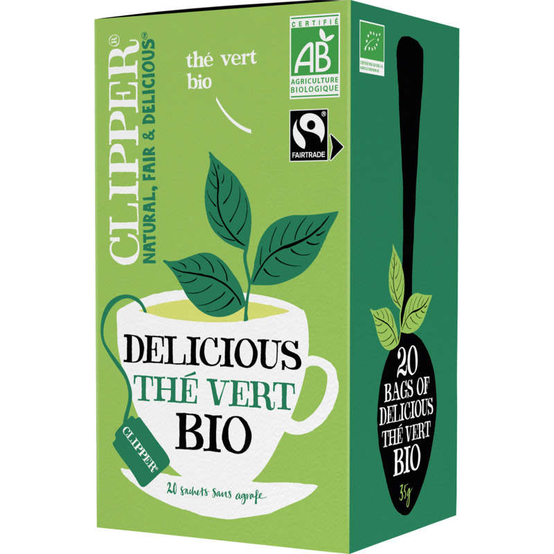 Clipper Organic Green Tea 35g