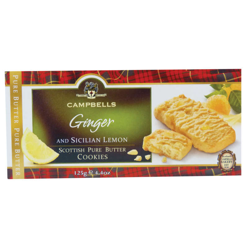 Campbell'S Ginger Butter Shortbread 125G