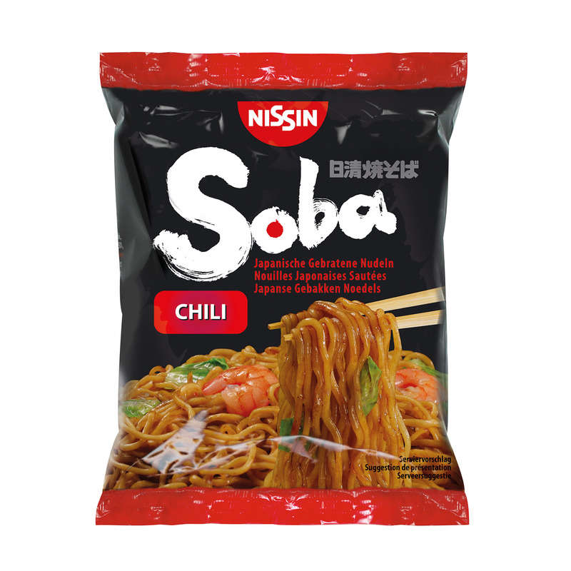 Nissin Nouilles Japonaises Sautées, Chili 111G