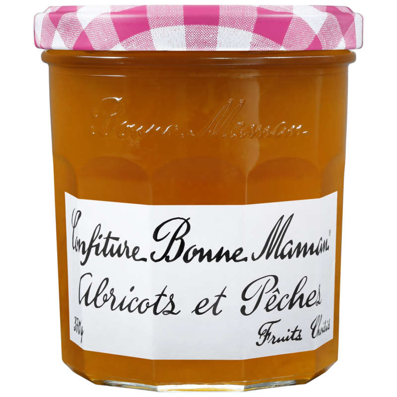 Bonne Maman Confiture abricots et pêches 370g