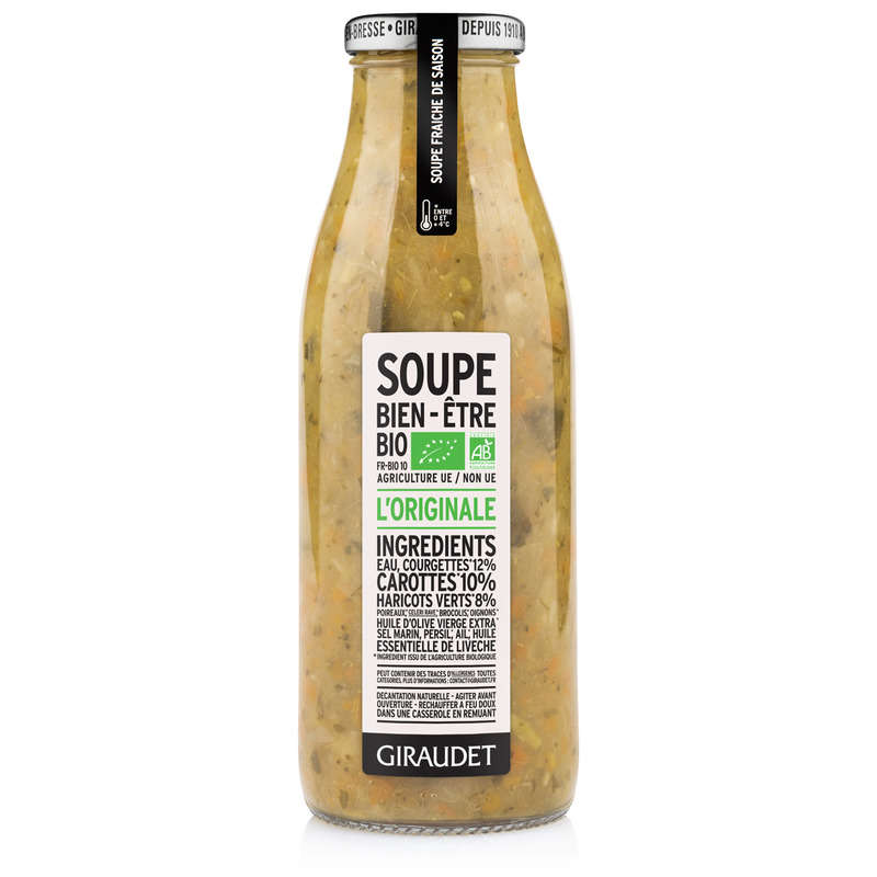 Giraudet soupe bien être bio 50cl